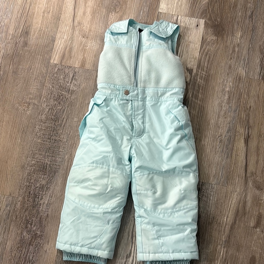 TODDLER- Light Blue Snow Bib